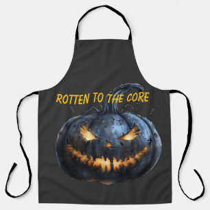 Tablier Halloween Jack-o'-lantern Rotten Au Coeur