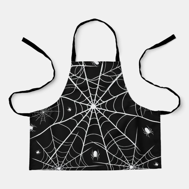 Tablier Halloween Spider Web (Recto)