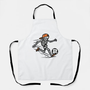 Tablier Halloween Squelette Football Costume de football H