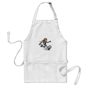 Tablier Halloween Squelette Football Costume de football H