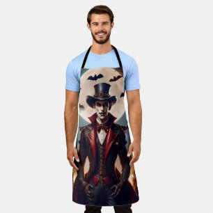 Tablier Halloween Steampunk Gothique Zombie Vampire