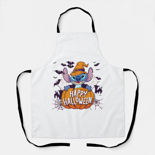 Tablier Halloween Stitch (Recto)
