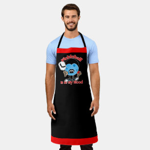 Tablier Halloween Vampire - Pickleball Dans Mon Sang