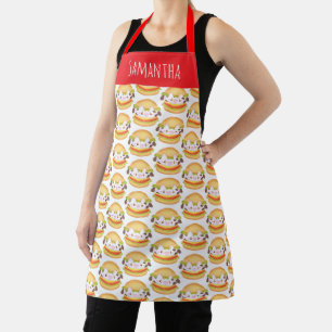 Tablier Hamburger de vache adorable