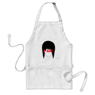Tablier HAMbWG Dressers Apron avec thème de cheveux