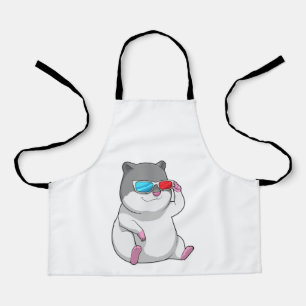 Tablier Hamster avec lunettes
