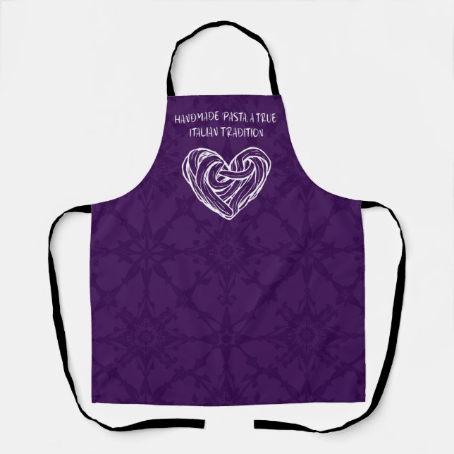 Tablier Handmade Pasta True Italian Tradition Culinary Art (Recto)