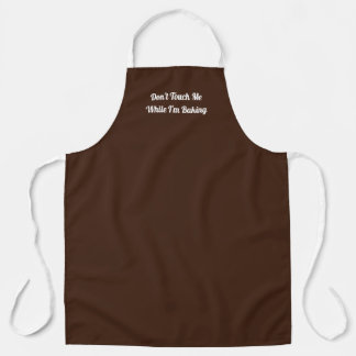 Tablier Hands Off Apron in Brown