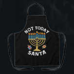 Tablier Hanukkah Pas aujourd'hui Père Noël Juif Chanukah<br><div class="desc">Hanukkah Pas aujourd'hui Père Noël Juif Chanukah</div>