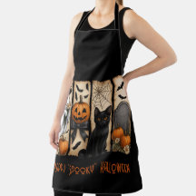 Happy "Éffrayant" Halloween Ghost Chat noir