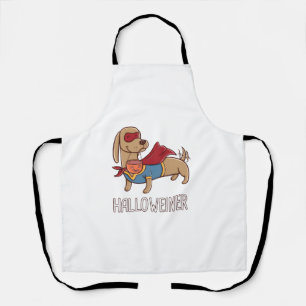 Tablier Happy Halloweiner Dachshund Saucisse Weiner Chien