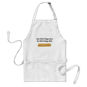 Tablier Happy Heart Happy Belly Hoagie Apron