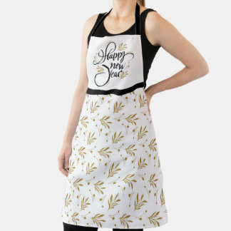 Tablier Happy New Year All-Over Print Apron