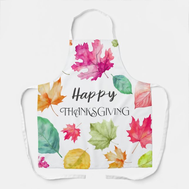 Tablier Happy Thanksgiving (Recto)