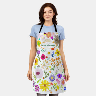 Tablier Harmonie florale printanière