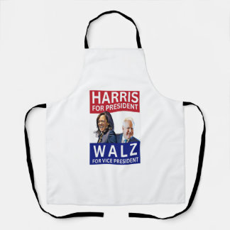 Tablier Harris Pour Président Walz Pour Vice-Président Kam