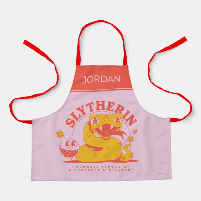 Tablier HARRY POTTER™ | École de Hogwarts SLYTHERIN™ (Recto)