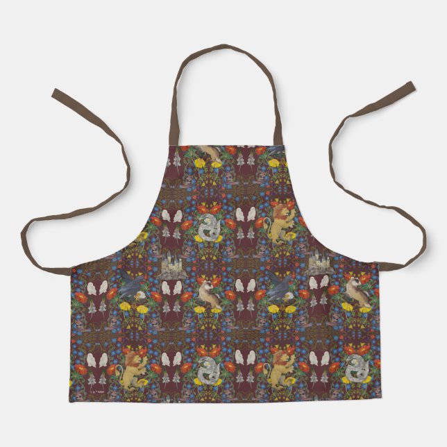 Tablier HARRY POTTER™ | Motif d'icône d'aquarelle en Bourg (Recto)