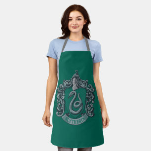 Tablier Harry Potter   Slytherin Crest Green