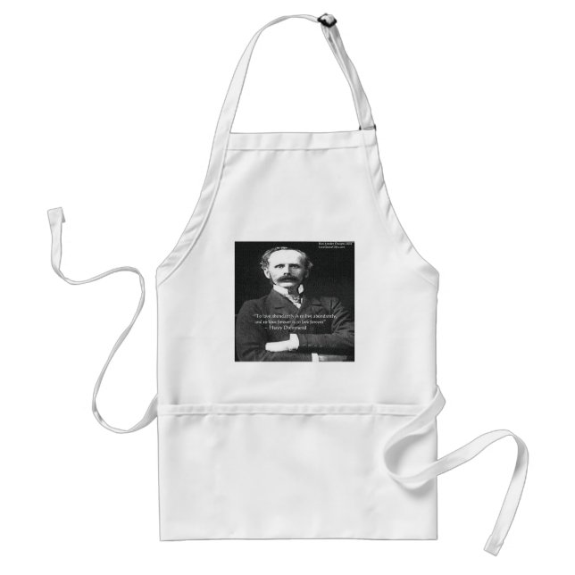 Tablier Henry Drummond "Amour 4Ever" Cadeaux de citation d (Devant)