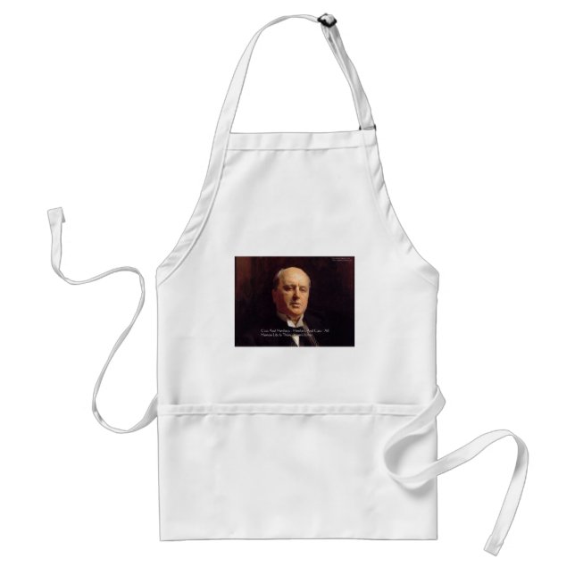 Tablier Henry James "Sagesse de Singes & Chats" Cadeaux de (Devant)