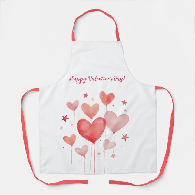TABLIER HEUREUSE SAINTE-VALENTIN ! (Recto)