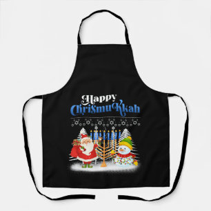 Tablier Heureux Chrismukkah Funny Hanoukka Christmas Jewis
