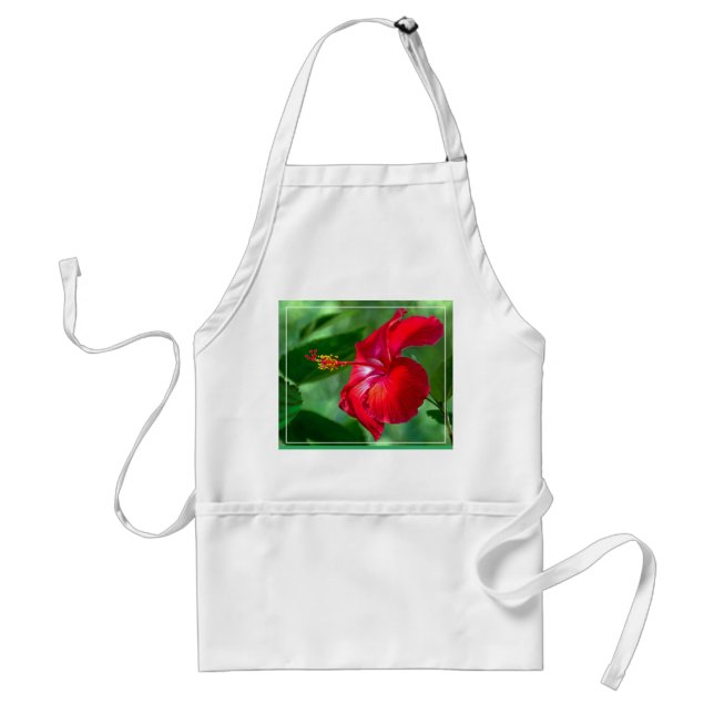 Tablier Hibiscus Blossom Adulte Apron (Devant)