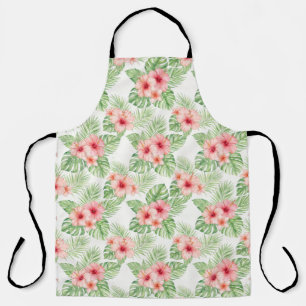 Tablier Hibiscus Tropical pour la Fête des Mères