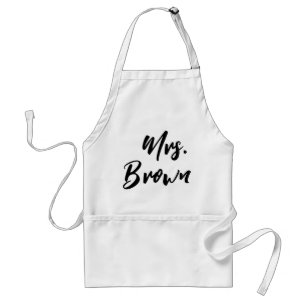 Tablier Hip Elegant Couple Personnalisé Mme Pocket Aprons