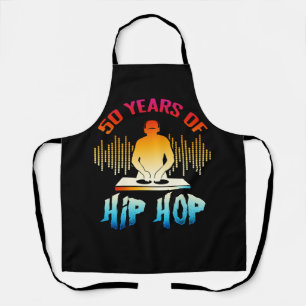 Tablier Hip hop 50e anniversaire 50 ans DJ Tourne-disque 1
