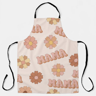 Tablier Hippie maman motif sans soudure. Arrière - plan su