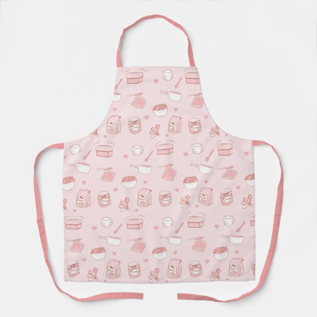 Tablier Hobby de fabrication et de cuisson de confiture et (Recto)