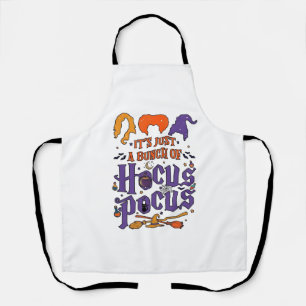 Tablier Hocus Pocus Halloween Sorcières Chaudron Balai Cha