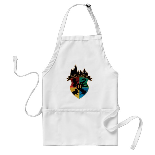 Tablier HoGWARTS™ Castle Crest House Insigne de fierté (Devant)