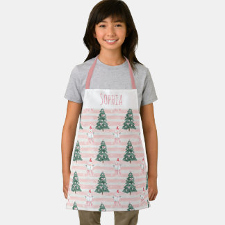 Tablier Holiday Kitchen Apron for Children Christmas Gift