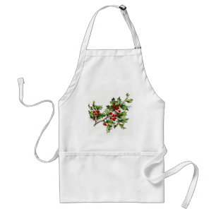 Tablier Holly Berries 001