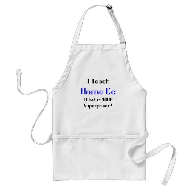 Tablier home ec teach (Devant)