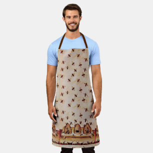 TABLIER HONEY BEE HIVES, APIARY BEEKEPER ADULTE APRON
