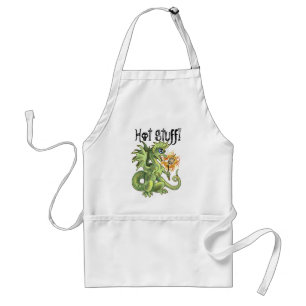 Tablier Hot Stups! lil marshmellow dragon torréfié Apron