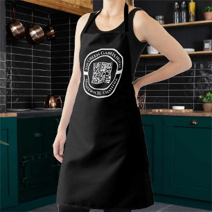 Tablier Hôtel ou Bar Apron avec code QR