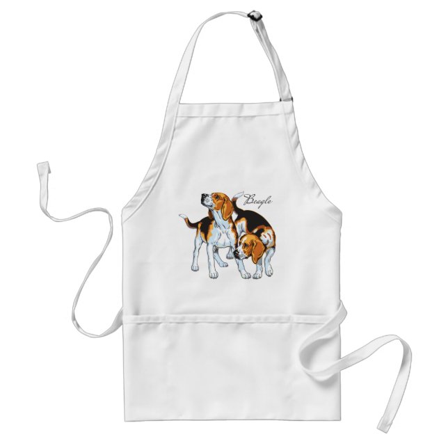 Tablier Hound beagle (Devant)