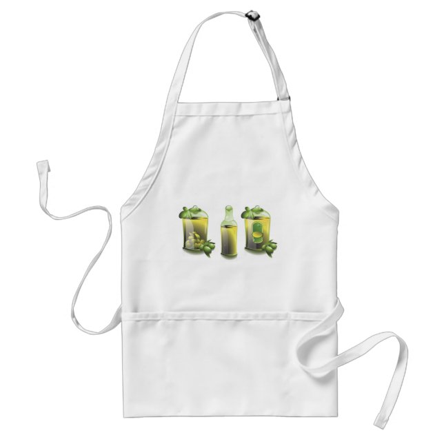 Tablier Huile D'Olive EVOO Pour Chefs (Devant)
