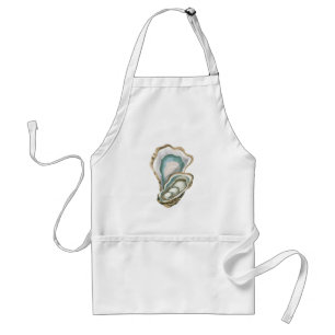 Tablier Huitre Nautique Aquarelle Tendance
