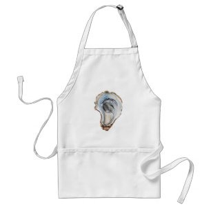 Tablier Huitre Nautique Aquarelle Tendance