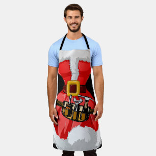 Tablier Humour Holiday Père Noël Apron