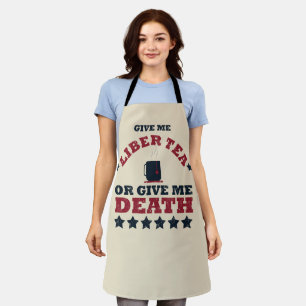 Tablier Humour Patriotique - Drôle du 4 juillet