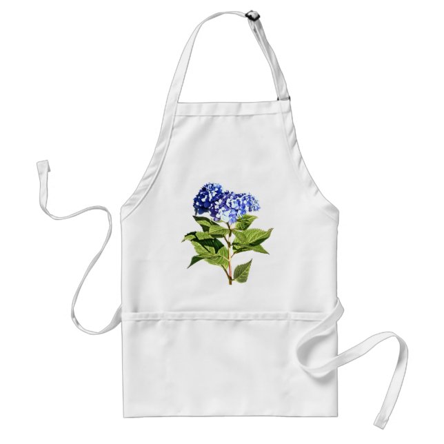 Tablier Hydrangea Bleue Gracieuse (Devant)