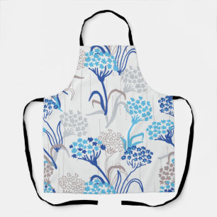 Tablier Hydrangée légère et aérée Motif floral