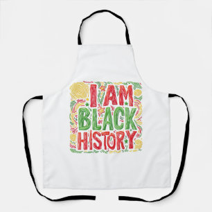 Tablier I Am Black History - Black Activisme